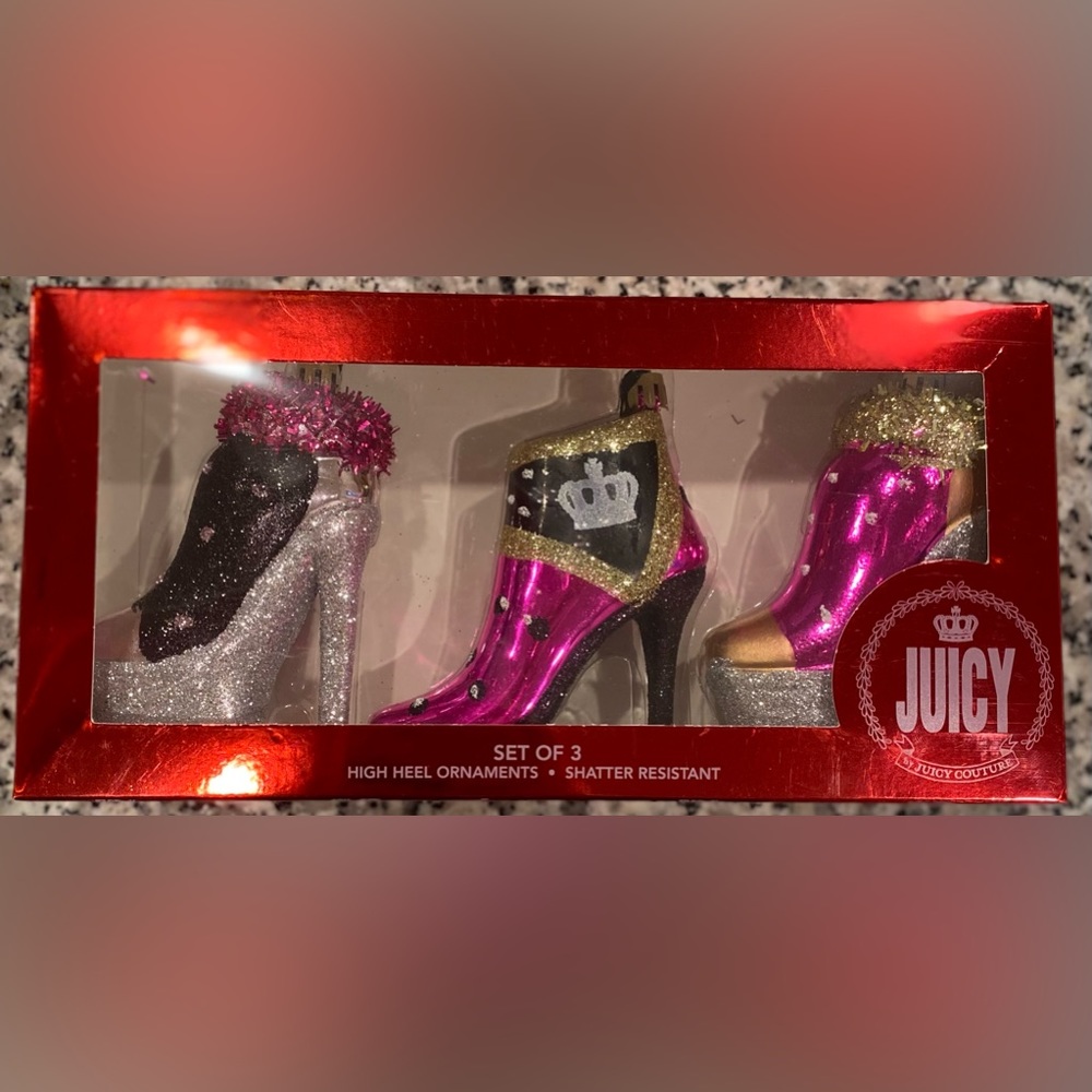 Juicy Couture High Heel Ornaments - Picture 10 of 11